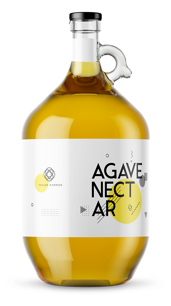 a big bottle of agave nectar
